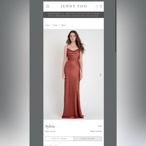 Jenny Yoo Sylvie Dress in English Rose